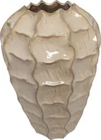 Countryfield vaas keramiek rialto 30x45cm beige - afbeelding 2