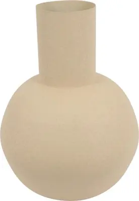 Countryfield vaas metaal evie 31x41cm crème