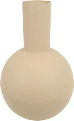 Countryfield vaas metaal evie 36x55cm crème