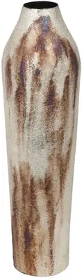 Countryfield vaas metaal sikko 14x14x54.5cm zilver