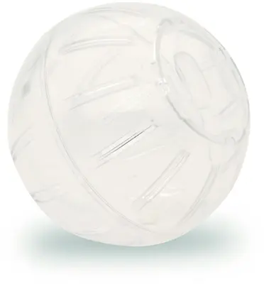 Crittertrail hamsterbal plastic transparant 12,5x12,5x12,5cm - afbeelding 1