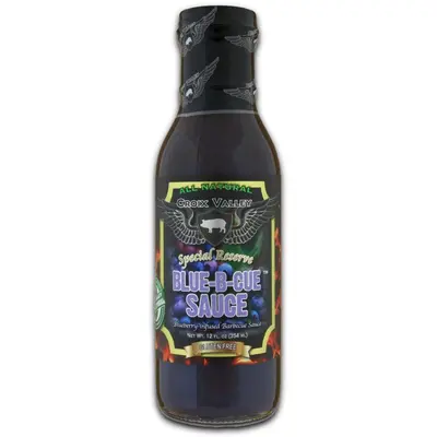 Croix valley blue b cue sauce