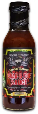 Croix Valley Cran-B-Cue sauce