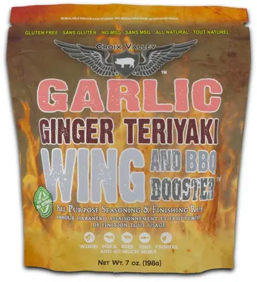 Croix valley garlic ginger teriyaki wing booster