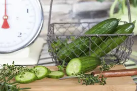 Cucumis sativus (Komkommer geent) 15cm - afbeelding 5