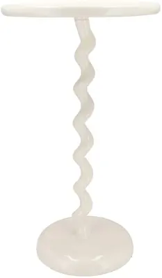 Daan Kromhout Design bijzettafel metaal sephora cozy 30x49cm white 