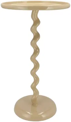 Daan Kromhout Design bijzettafel metaal sephora cozy 35x62cm sand 