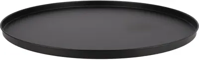 Daan Kromhout Design dienblad metaal coaster 36x2cm black