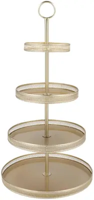 Daan Kromhout Design etagere metaal majestic 44x87cm champagne