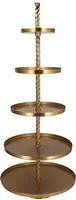 Daan Kromhout Design etagere metaal majestic 63x155cm gold kopen?