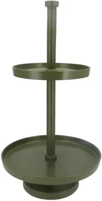 Daan Kromhout Design etagere metaal matt 35x62cm green