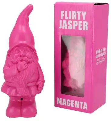 Daan Kromhout Design gnome Flirty Jasper fuchsia 11x10x27cm - afbeelding 2