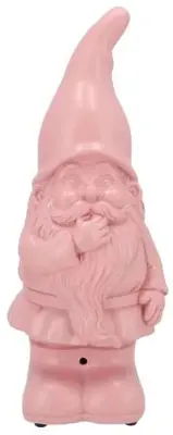 Daan Kromhout Design gnome Flirty Jasper roze 11x10x27cm - afbeelding 1