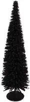 Daan Kromhout Design kerstfiguur kunststof kerstboom sparkle 18x18x60cm zwart kopen?