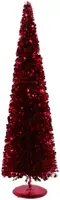 Daan Kromhout Design kerstfiguur kunststof sparkle kerstboom 17x17x50cm fuchsia kopen?