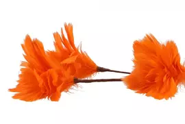 Daan Kromhout Design kunsttak bloem 80cm oranje - afbeelding 2