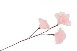 Daan Kromhout Design kunsttak bloem 80cm roze kopen?