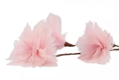 Daan Kromhout Design kunsttak bloem 80cm roze - afbeelding 2