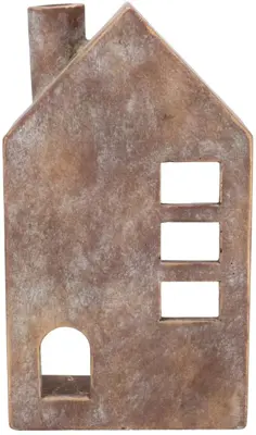 Daan Kromhout Design ornament steen home 16x10x28cm goud