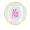Daan Kromhout Design tegeltje aardewerk eat more cake 18x18cm 