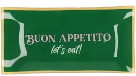 Daan Kromhout Design tegeltje glas buon appetito 20x10cm  kopen?