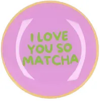 Daan Kromhout Design tegeltje glas i love you so matcha 18x18cm  kopen?