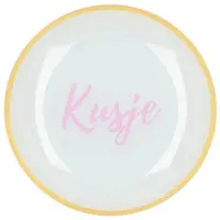 Daan Kromhout Design tegeltje glas kusje 18x18cm  kopen?