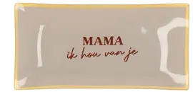 Daan Kromhout Design tegeltje glas mama ik hou van je 20x10cm  kopen?