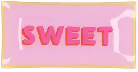 Daan Kromhout Design tegeltje glas sweet 20x10cm  kopen?