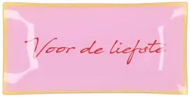 Daan Kromhout Design tegeltje glas voor de liefde 20x10cm  kopen?