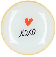 Daan Kromhout Design tegeltje glas xoxo 18x18cm  kopen?
