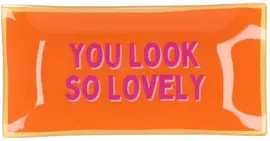 Daan Kromhout Design tegeltje glas you look so lovely 20x10cm  kopen?