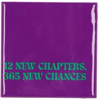 Daan Kromhout Design tegeltje keramiek 12 new chapters 10x10cm paars kopen?