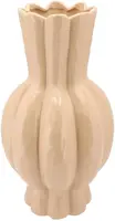 Daan Kromhout Design vaas aardewerk garlic high 23x40cm zand - afbeelding 1