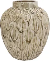 Daan Kromhout Design vaas aardewerk inga boa 27x30cm green kopen?