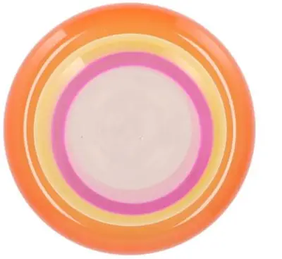Daan Kromhout Design vaas glas may dutch 13x40cm oranje - afbeelding 2