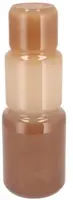 Daan Kromhout Design vaas glas may natural 12x35cm bruin - afbeelding 1