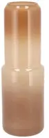 Daan Kromhout Design vaas glas may natural 9x25cm bruin - afbeelding 1