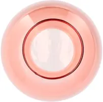 Daan Kromhout Design vaas glas mira 21x37cm roze - afbeelding 2