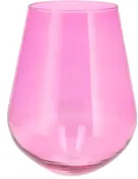 Daan Kromhout Design vaas glas mira 22x28cm fuchsia kopen?