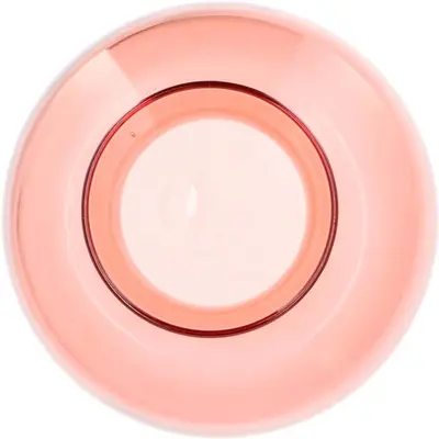Daan Kromhout Design vaas glas mira 24x28cm roze - afbeelding 2