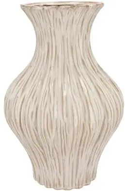 Daan Kromhout Design vaas keramiek lima 21x31cm wit - afbeelding 1