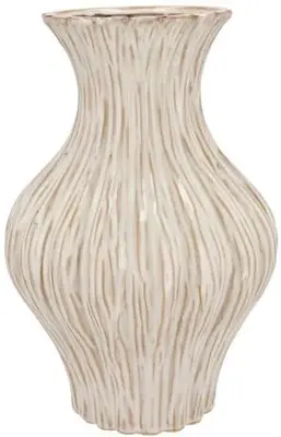 Daan Kromhout Design vaas keramiek lima 27x41cm wit - afbeelding 1
