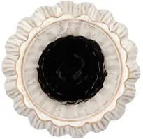 Daan Kromhout Design vaas keramiek lima 27x41cm wit - afbeelding 2