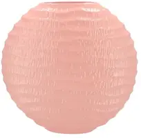 Daan Kromhout Design vaas keramiek lima 31x12x30cm roze - afbeelding 1