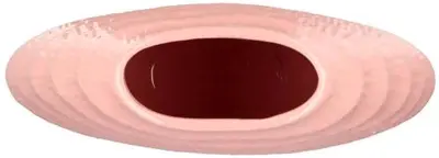 Daan Kromhout Design vaas keramiek lima 31x12x30cm roze - afbeelding 2