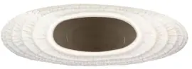 Daan Kromhout Design vaas keramiek lima 31x12x30cm wit - afbeelding 2