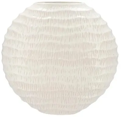 Daan Kromhout Design vaas keramiek lima 51x17x50cm wit - afbeelding 1