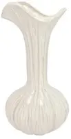 Daan Kromhout Design vaas keramiek mia 14x28cm wit - afbeelding 1