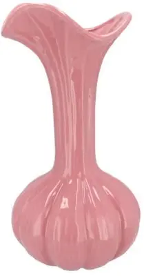 Daan Kromhout Design vaas keramiek mia 16x33cm roze - afbeelding 1